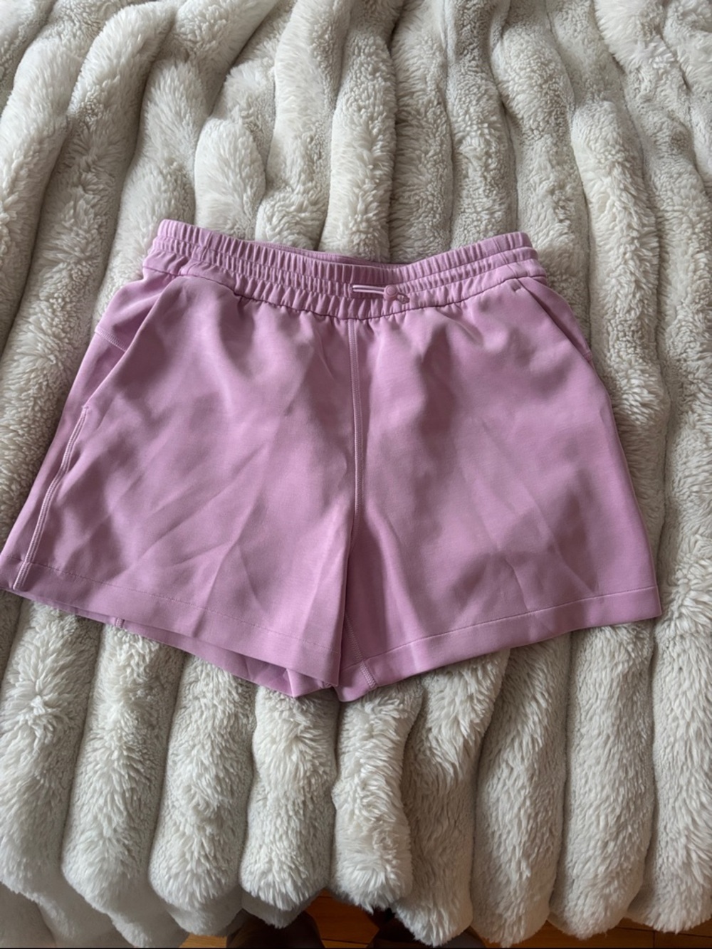 lululemon athletica Light Pink Athletic Lounge Shorts